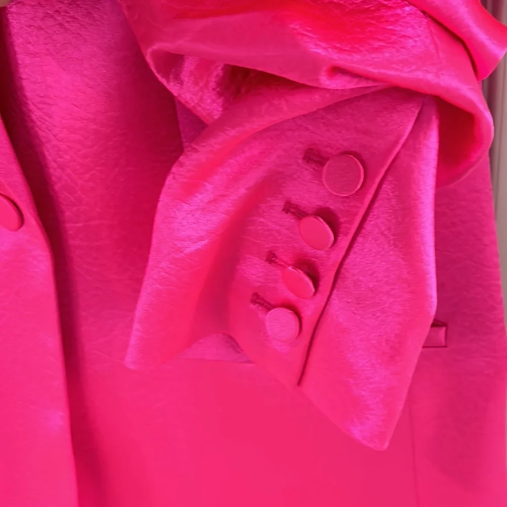New Cinq a Sept Kylie satin blazer